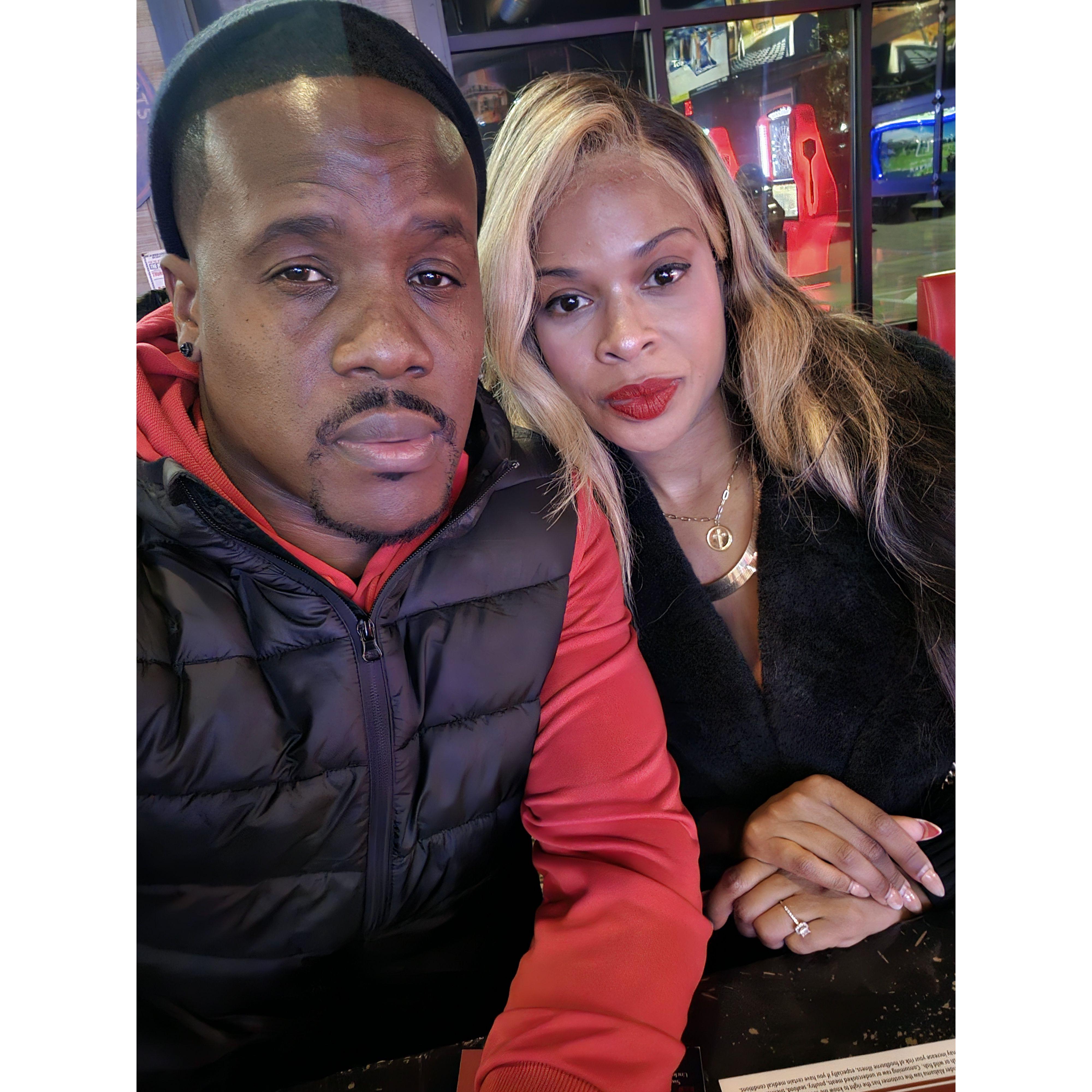 Probably Eating (Big Back) Date Night