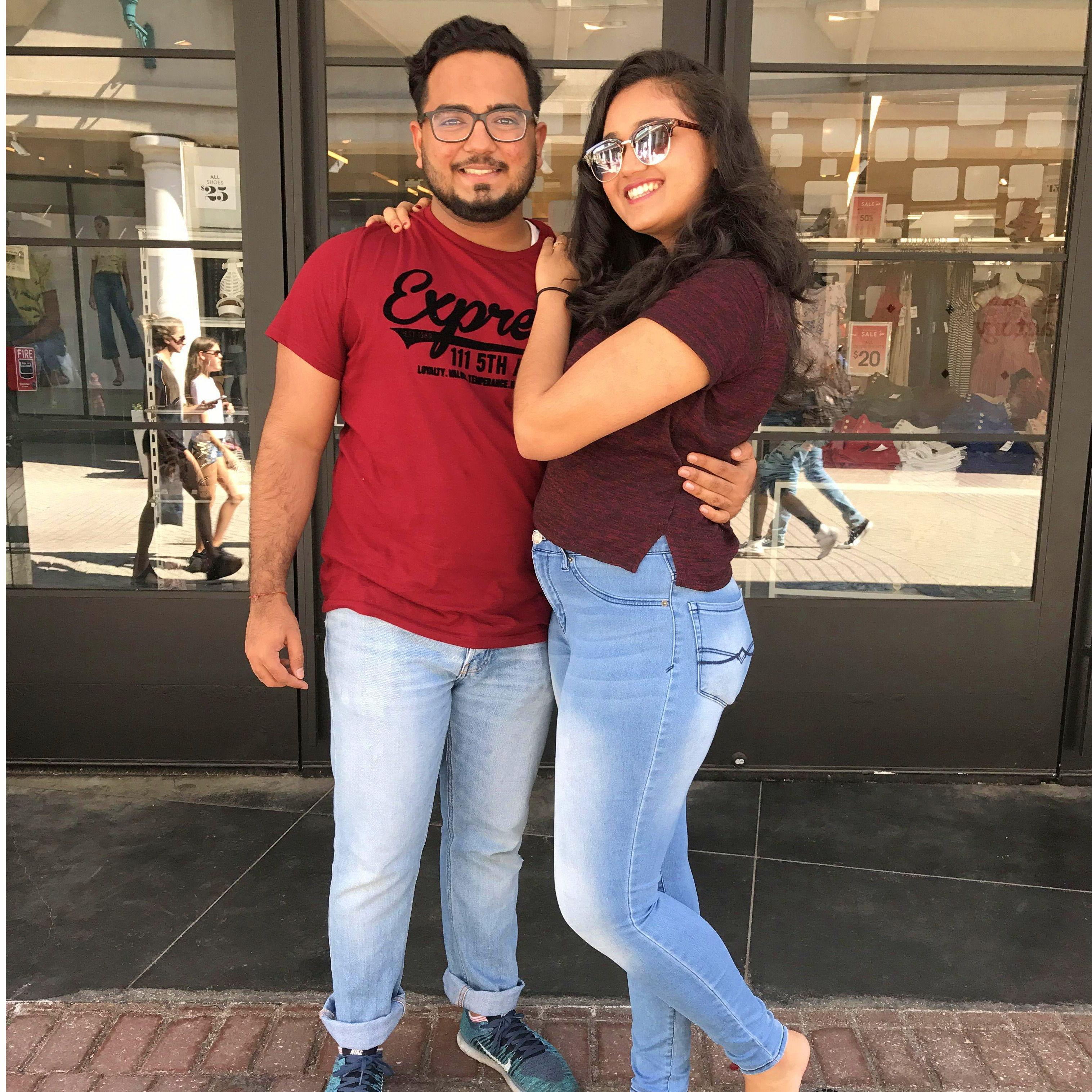 Our first mall trip together—where she tried on 10 pairs of sunglasses, and I pretended to have opinions!