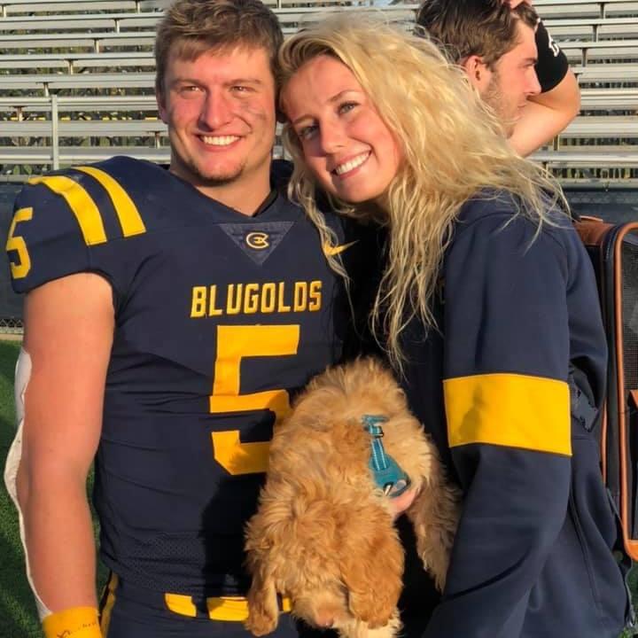 Eau Claire, WI - 2021
Blu's first UWEC football game! He wasn't thrilled.