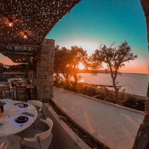 Honeymoon Dinner in Paros