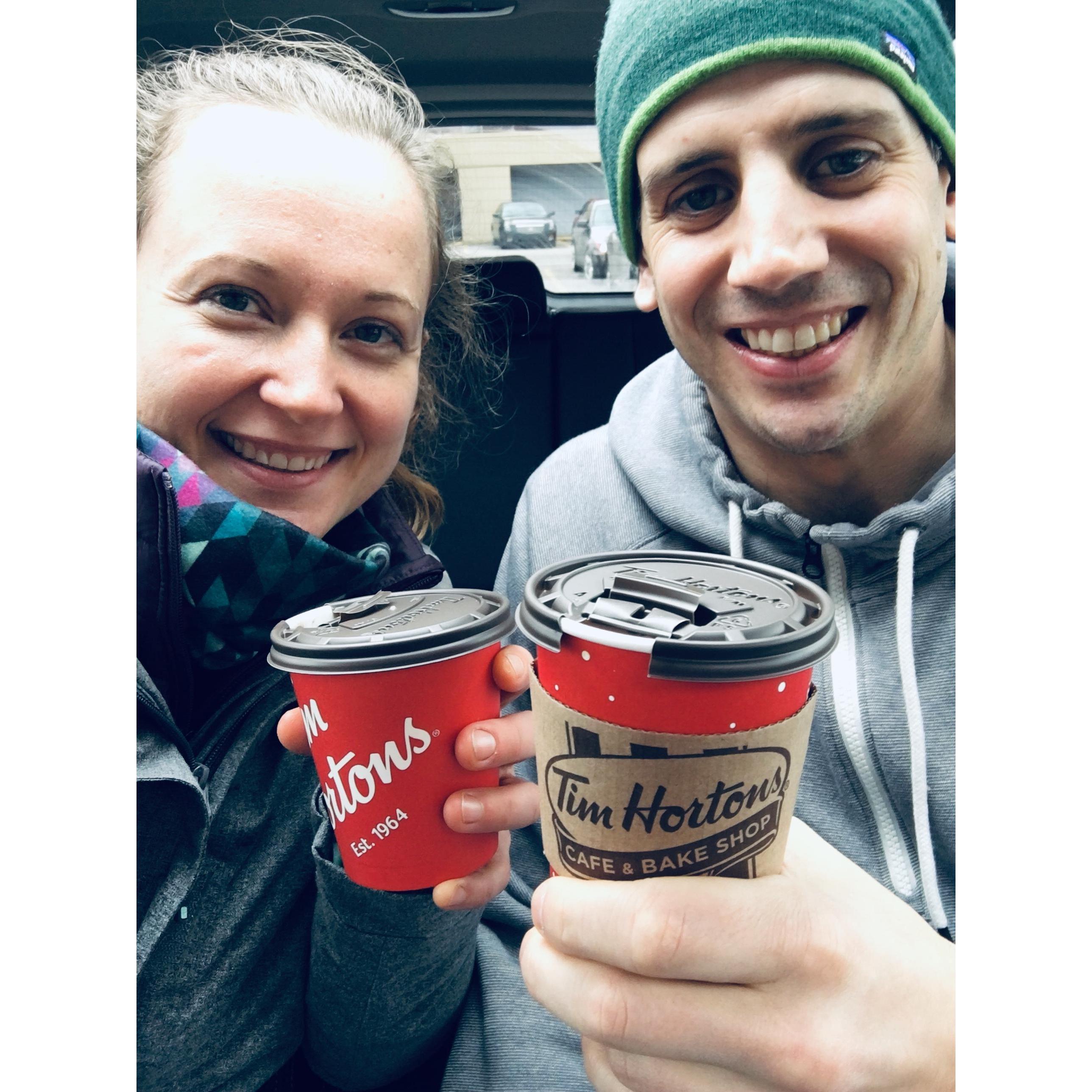 Timmies in the US! (Erie, PA)