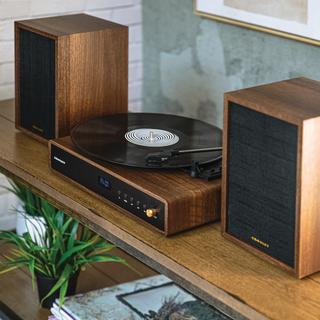 Alto Record Player with Speakers