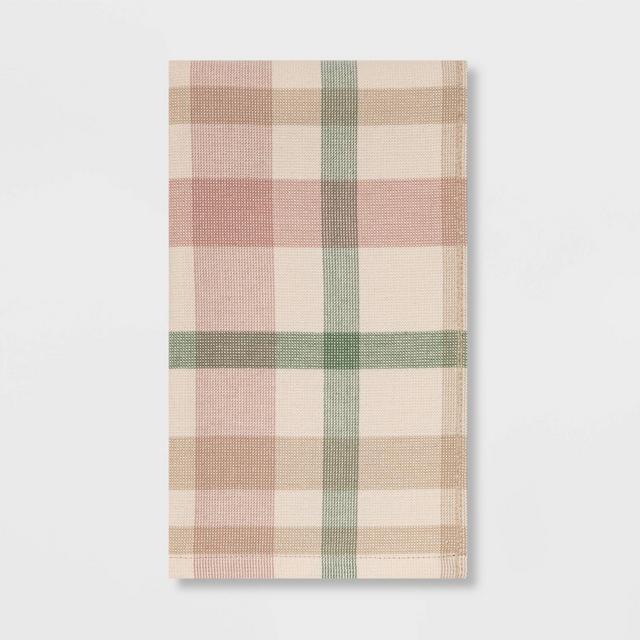 Spring Plaid Hand Towel - Threshold™