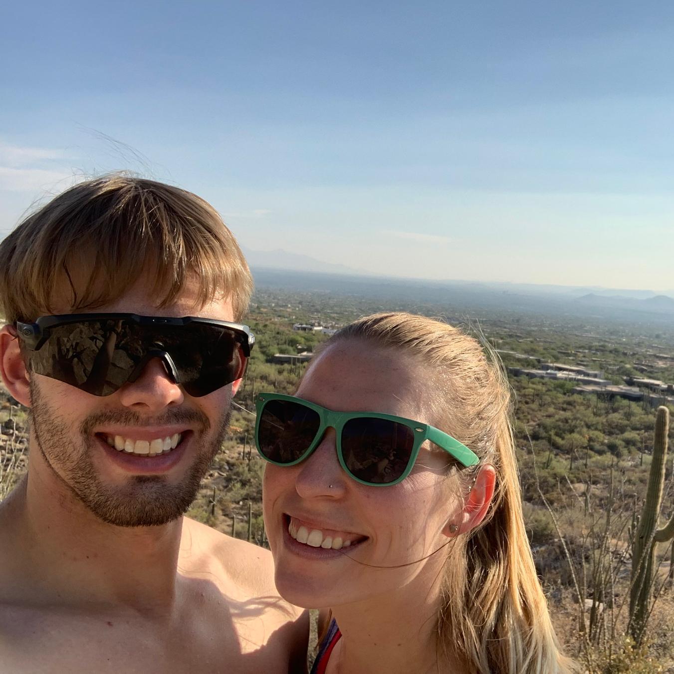 First hike in Tucson, AZ
