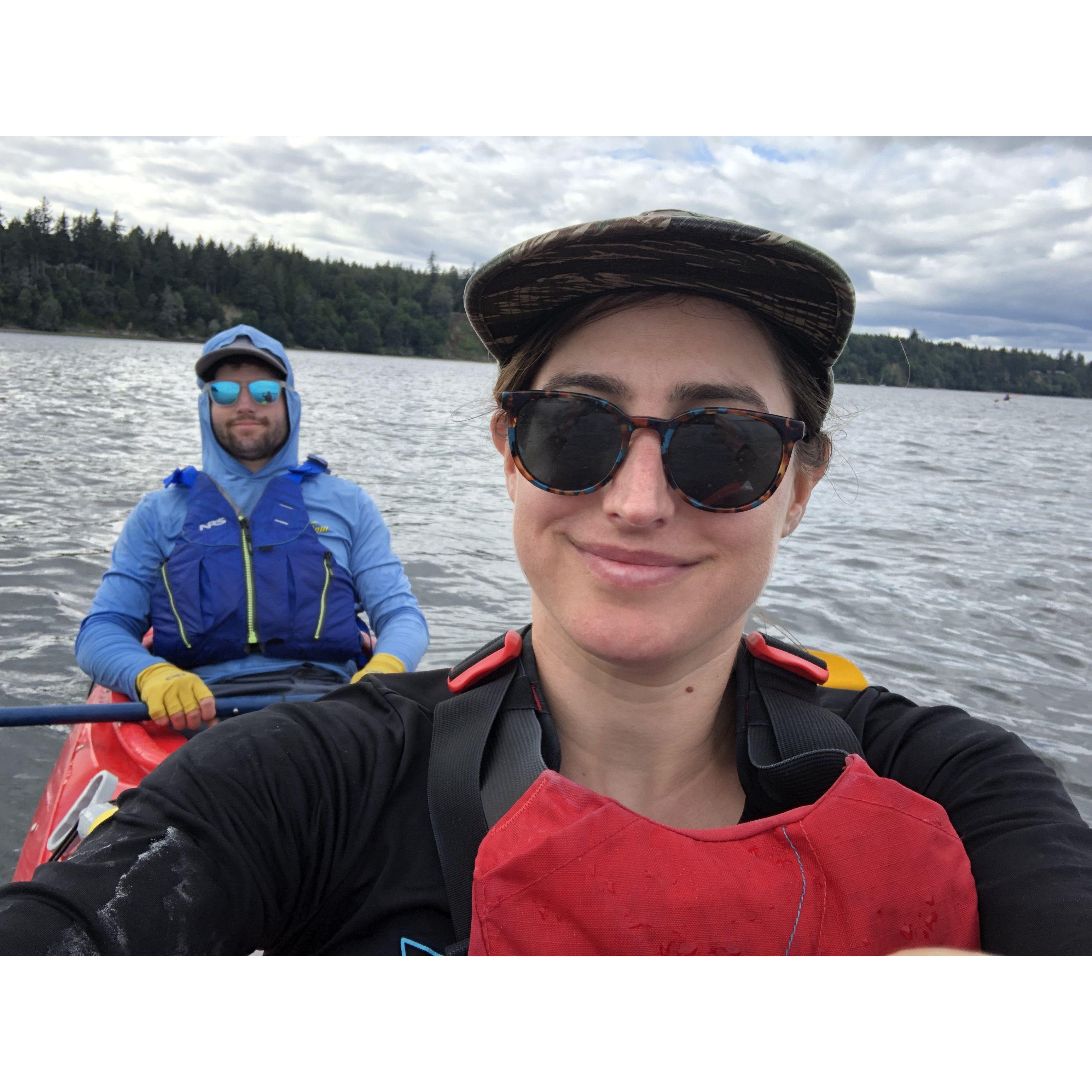 Kayaking the Puget Sound
