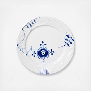 Blue Fluted Mega Salad Plate