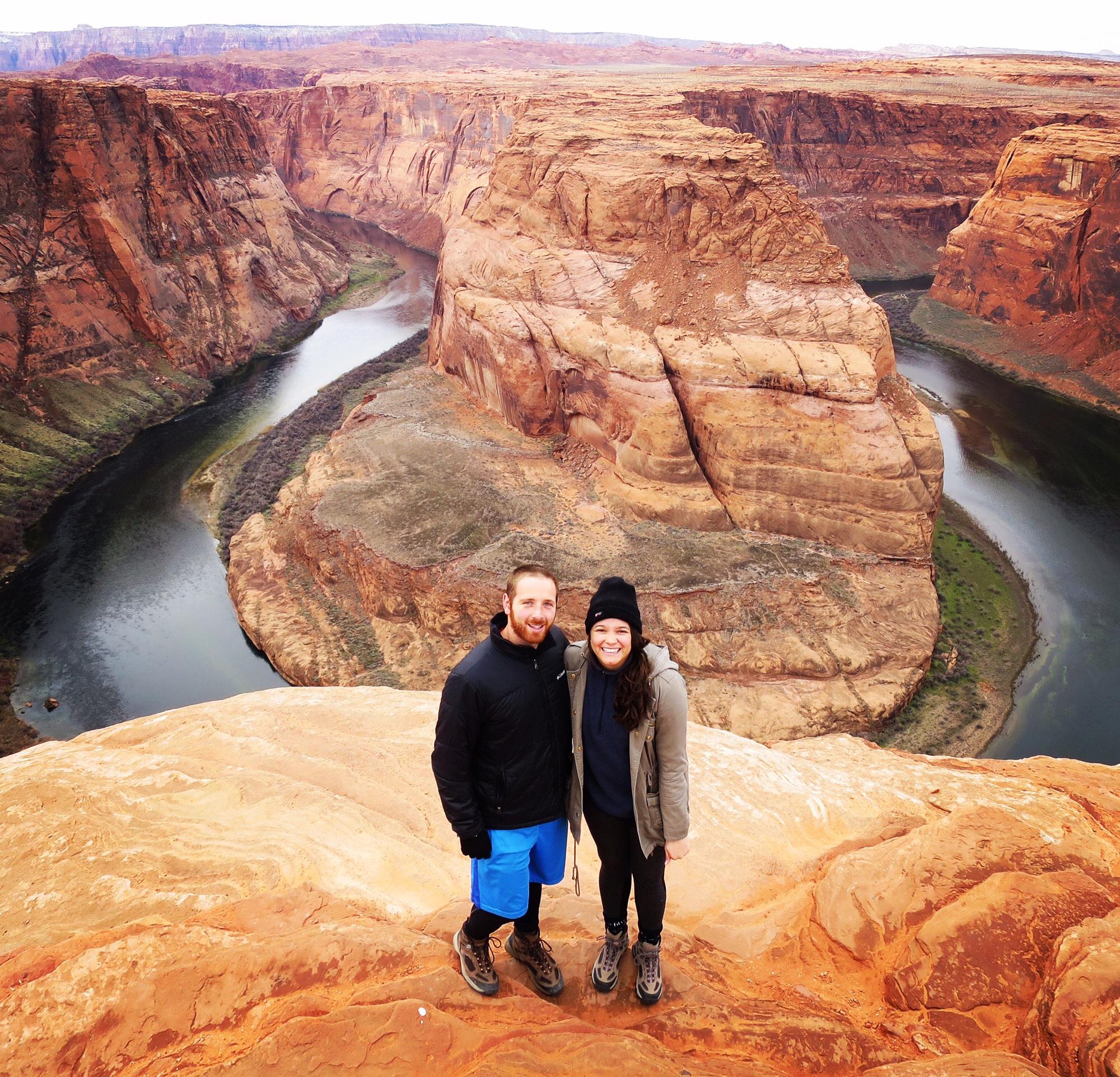 Jan 2017, our 4 year anniversary in Northern Arizona