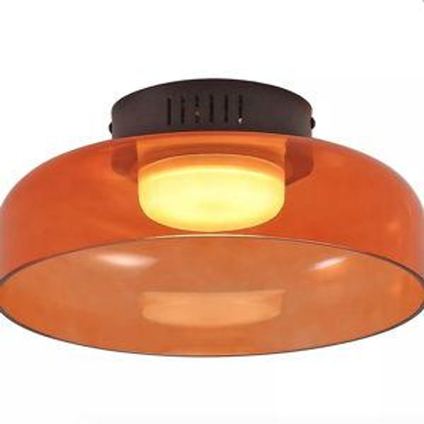 JONATHAN Y Kalmar Modern Minimalist Iron/Glass Dimmable Integrated LED Flush Mount This item is not available