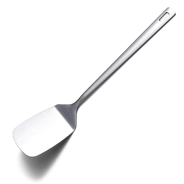 Stainless Steel Spatulas, Berglander Solid Turner,Barbecue Spatulas, Metal Spatulas Turner For Cooking, Kitchen Spatula Spatulas For Nonstick Cookware, Dishwasher Safe, Easy to Clean