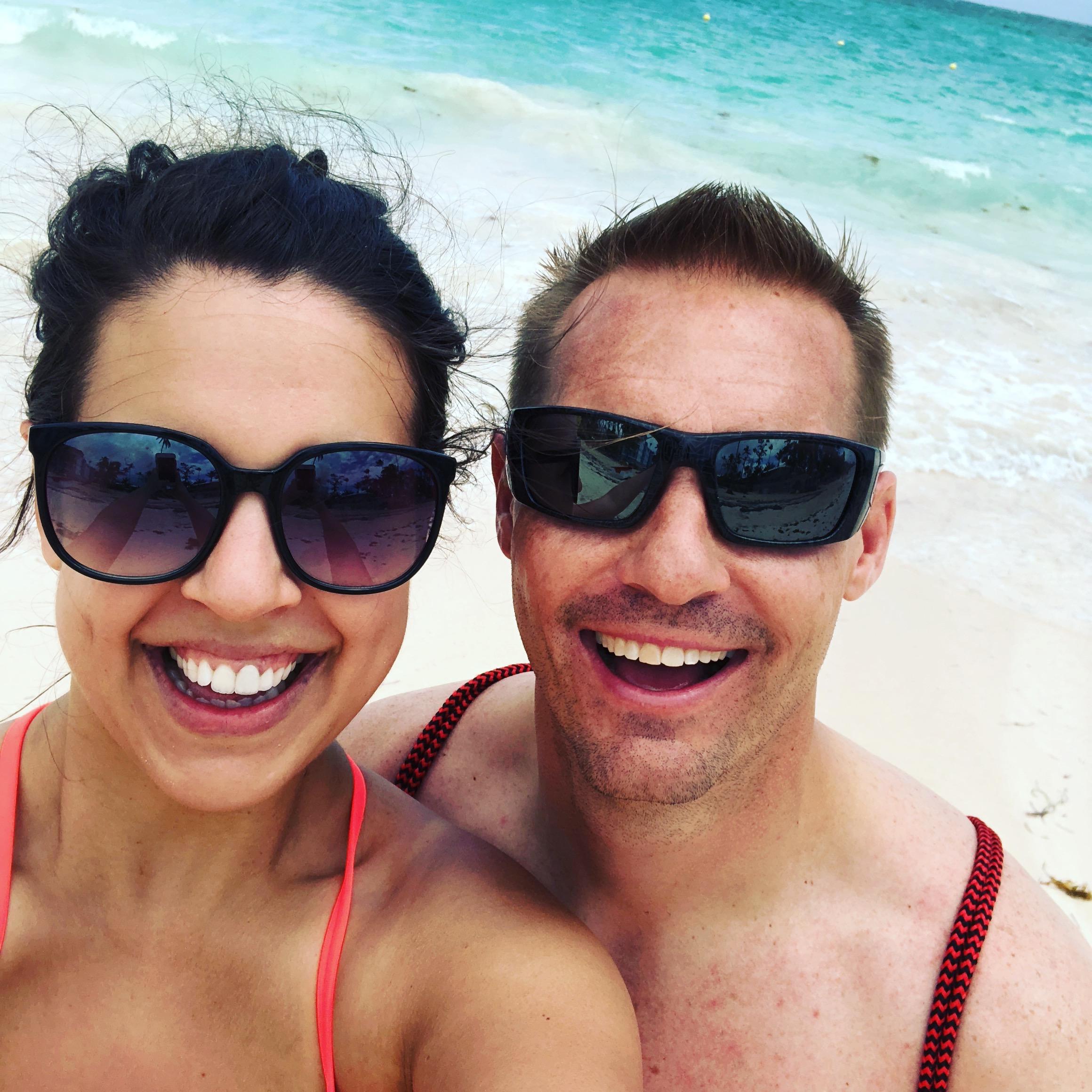 Our first trip together, Dominican Republic after only being together for a few months. (March 2018)