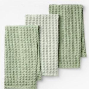 3pc Waffle Kitchen Towels - Figmint™