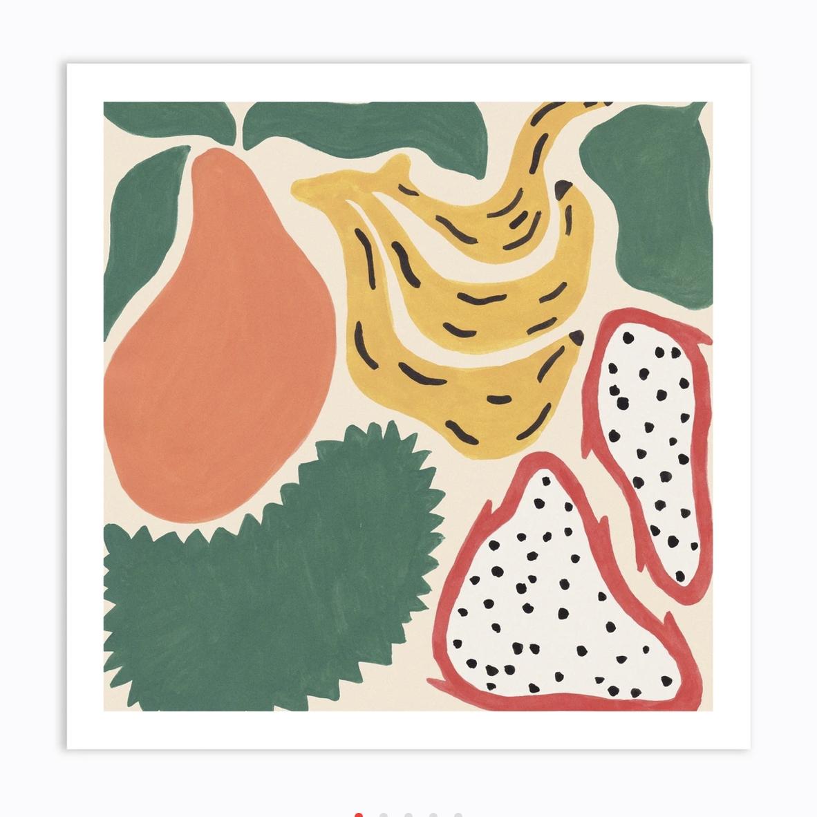 Fruit Salad Art Print (12x12in)