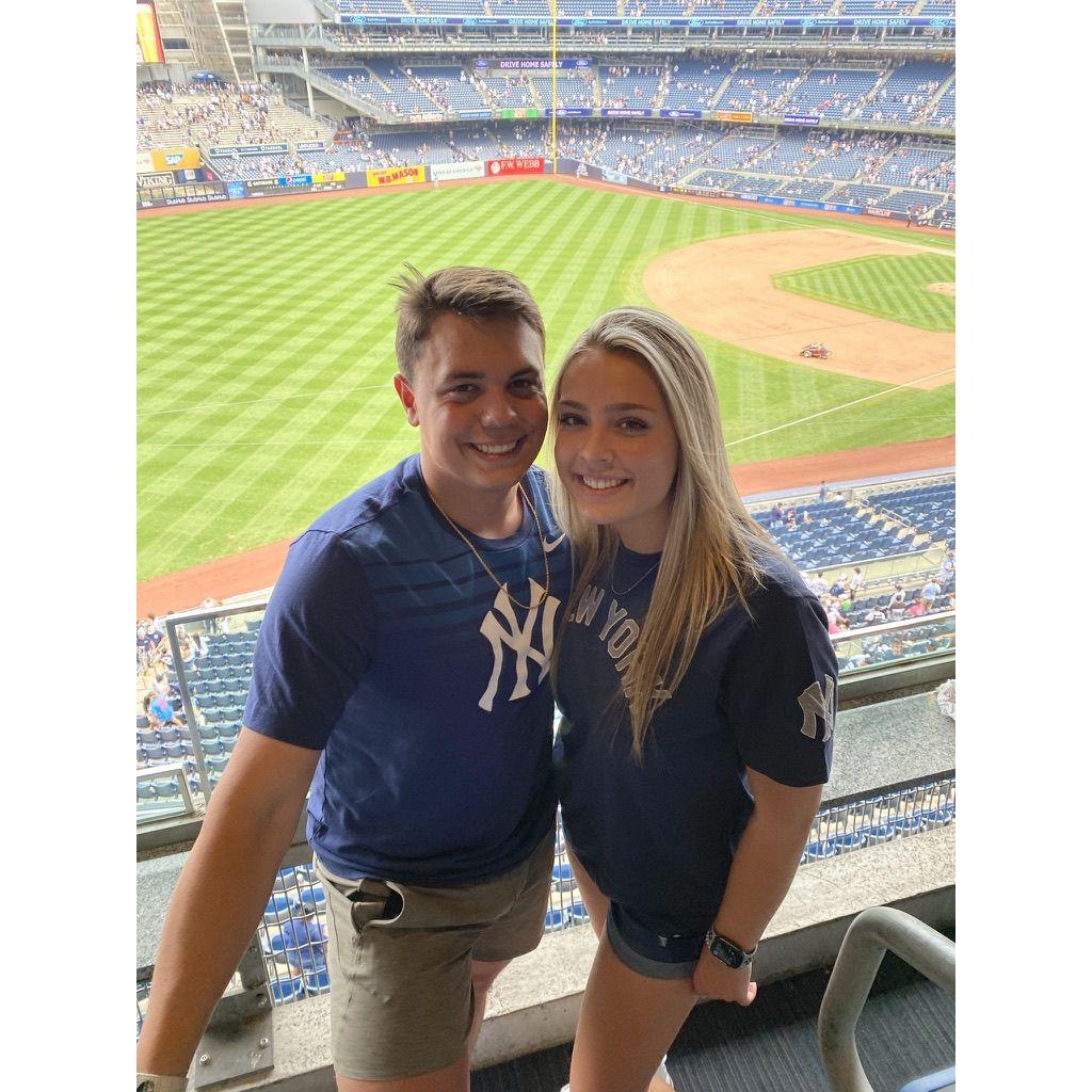8/7/21 We saw a Yankees game together with family and made so many memories!