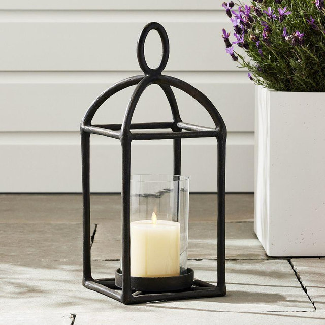 Fallon Outdoor Lantern: Bronze: Small 18"