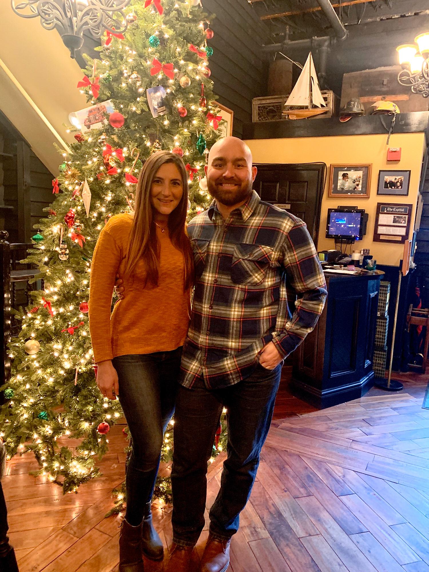 Our first Christmas together in MD. A Bruce favorite- Galloway Bay. 2019