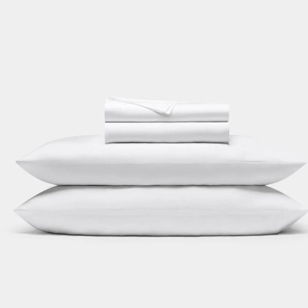 Cozy Earth Bamboo Sheet Set - King & White