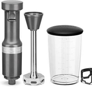 KitchenAid Variable Speed Corded Hand Blender, Charcoal Grey