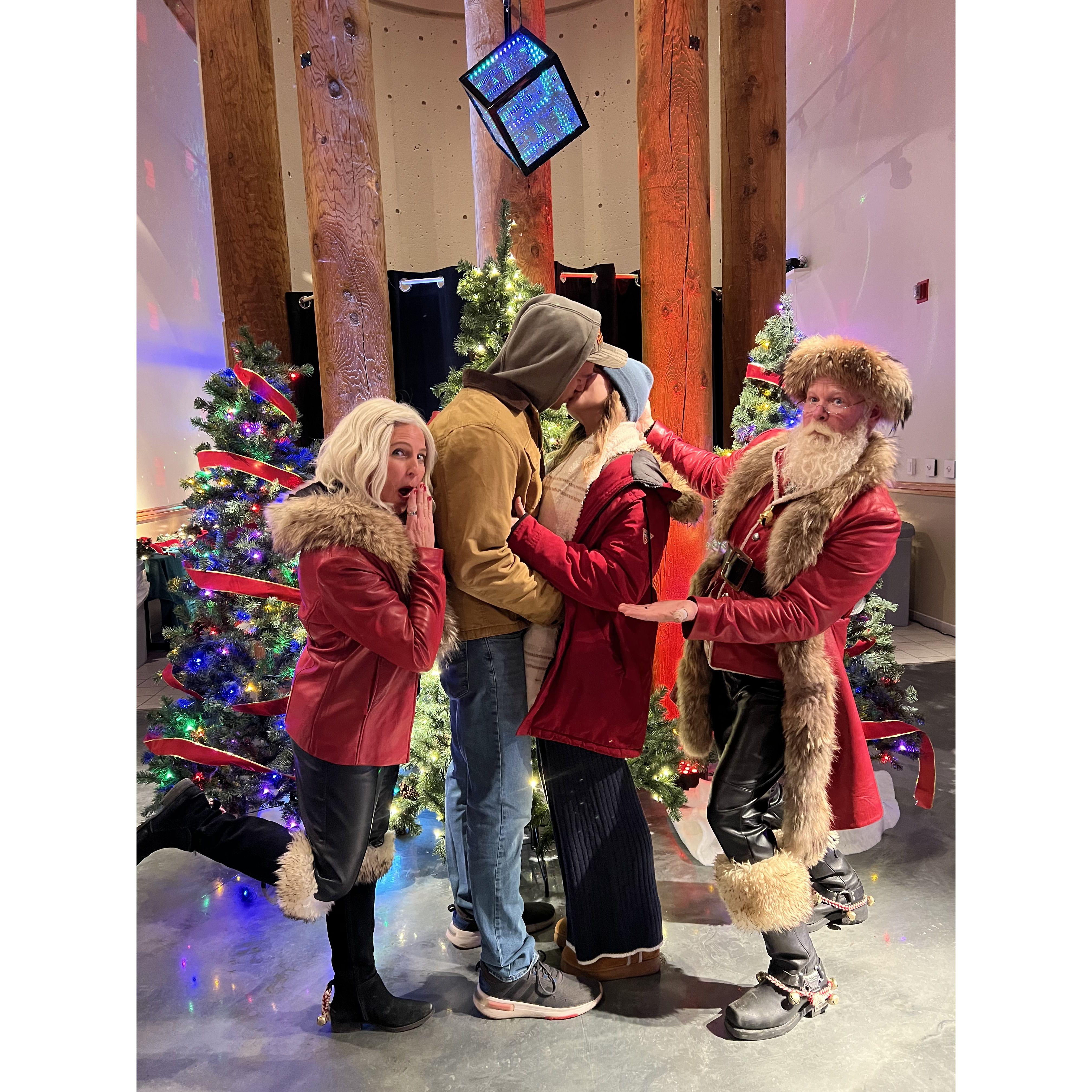 Meeting Santa!
