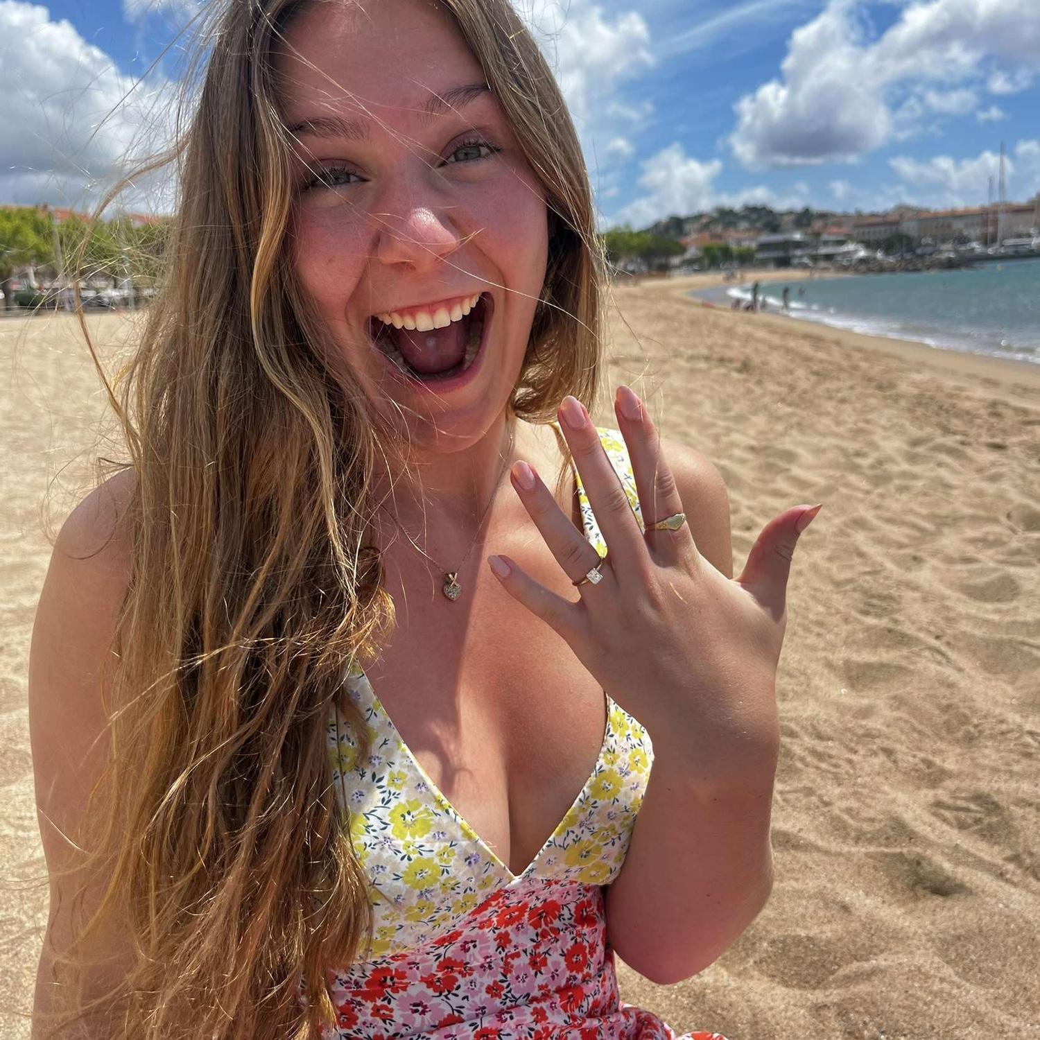 Right after our engagement!!