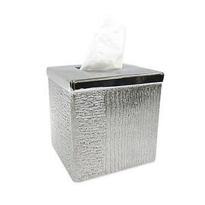 Croscill® Roebling Stripe Boutique Tissue Box Cover
