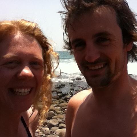 2014, our first vacation together in El Salvador.
