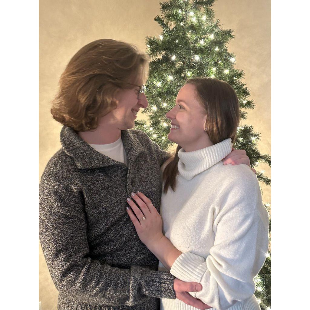 Our engagement photos came courtesy of Kate Koskinen. She was a champ and came and took this while sick.