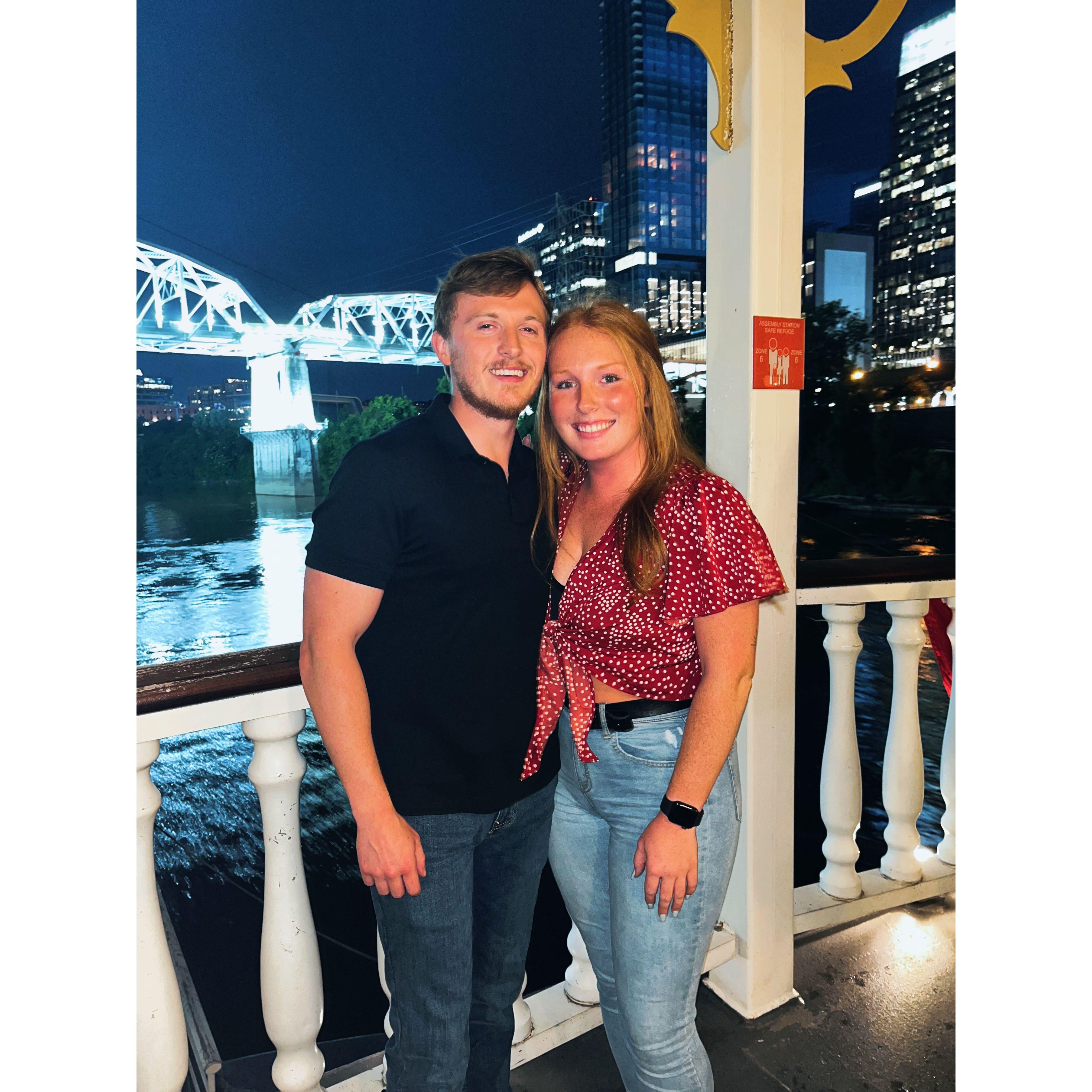 Our 3rd date on the General Jackson!