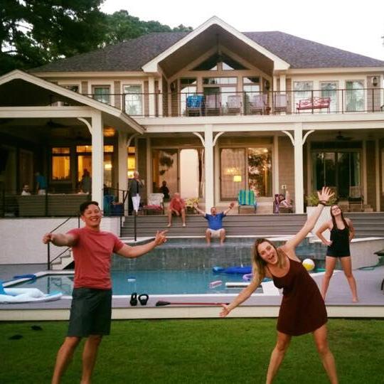 Ashley's family reunion vacation in June 2016, Hilton Head Island, SC