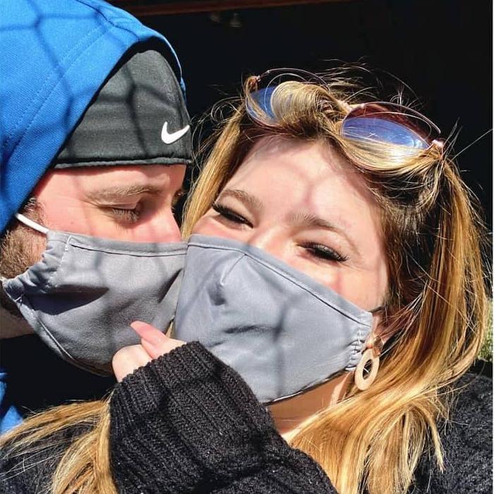 We moved in together right before covid shut everything down in March 2020. Although quarantine and masks suck, we got so much quality time together right from the jump.