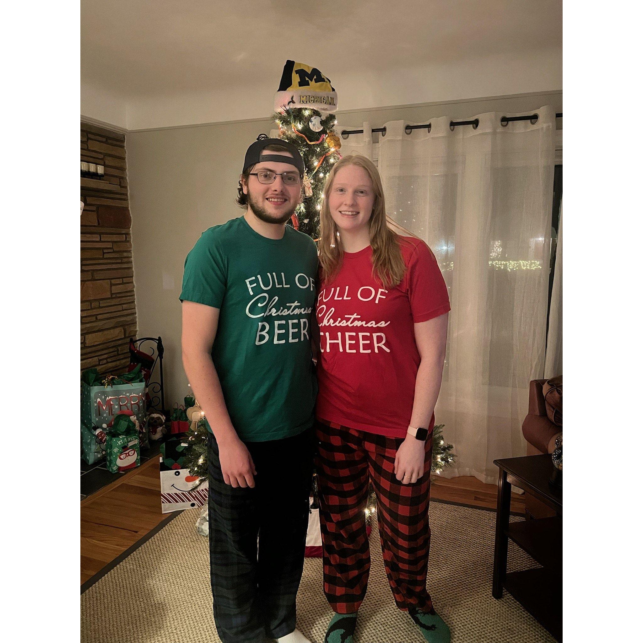Our first Christmas together (Dec 2022)