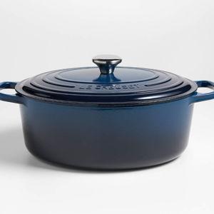 Le Creuset Signature ® 8-Qt. Nuit Enameled Cast Iron Oval Dutch Oven