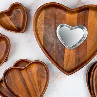 Eat Your Heart Out Appetizer Plate, Set of 4