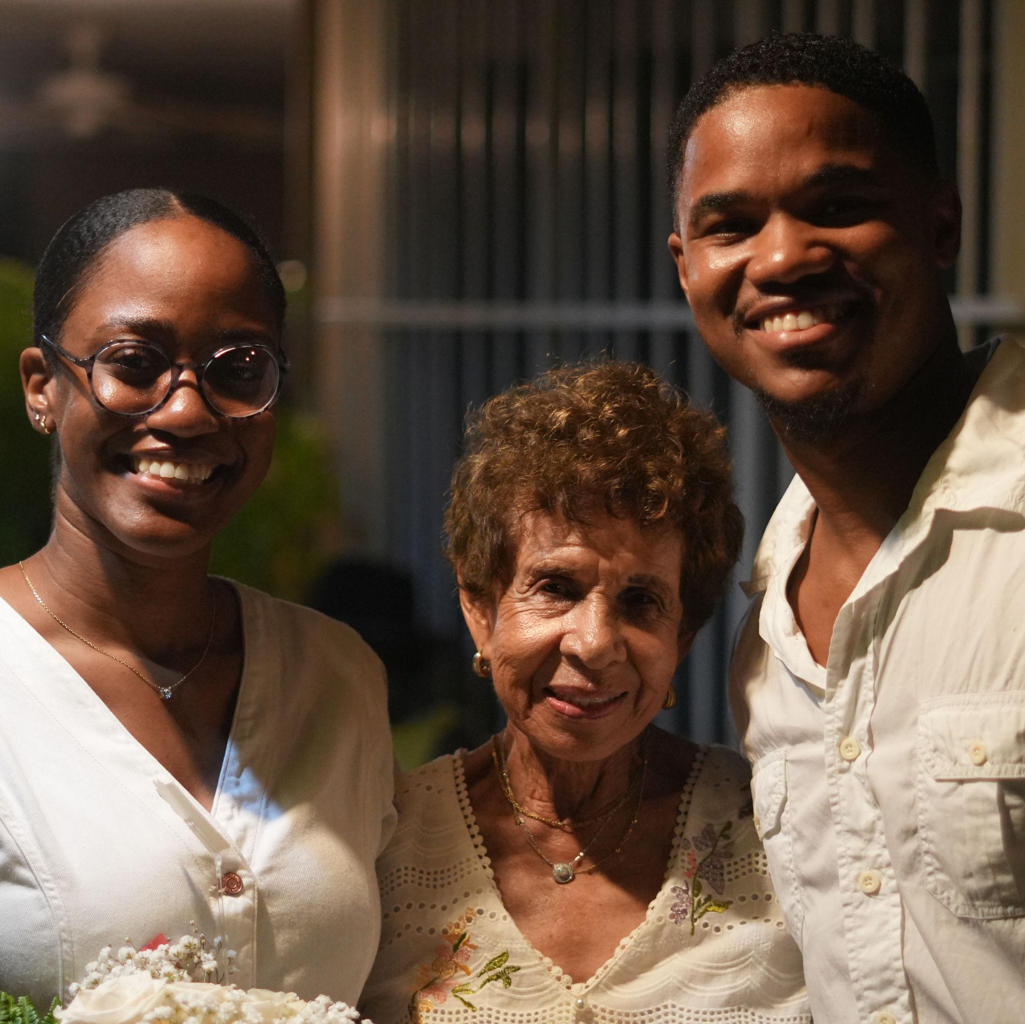 With Sis Bev Johnson who made the proposal happen!