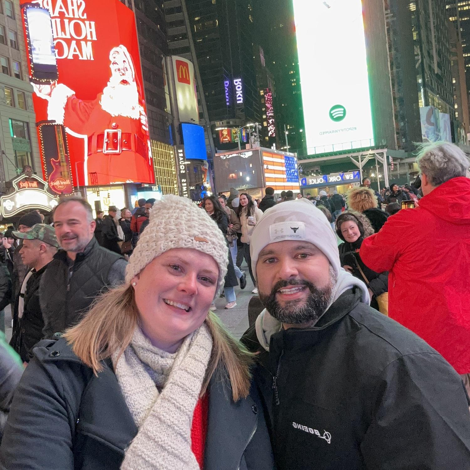 A super cool trip to New York City at Christmas.