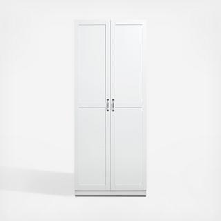 Cornelia 7-Shelf Storage Cabinet