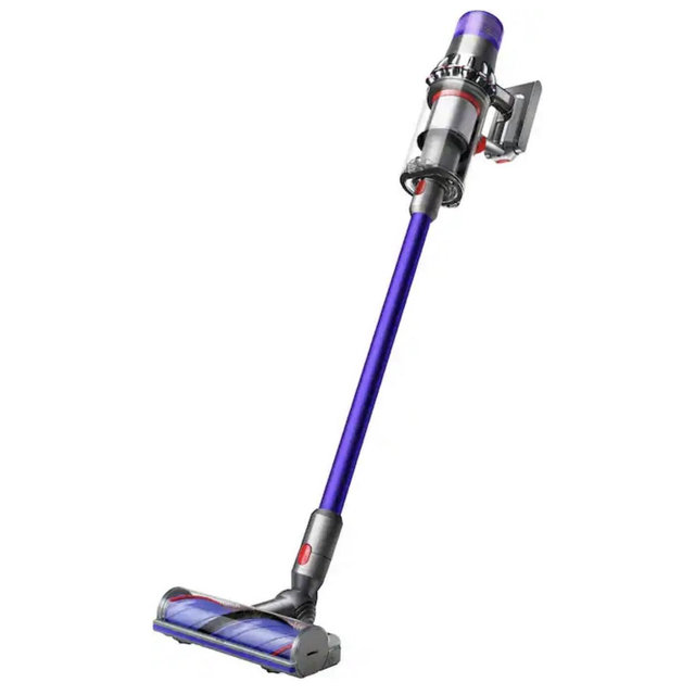 Dyson - V11 Plus Cordless Vacuum - Nickel/Purple