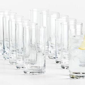 Aspen 18-Oz. Highball Glasses, Set of 12 + Reviews | Crate & Barrel
