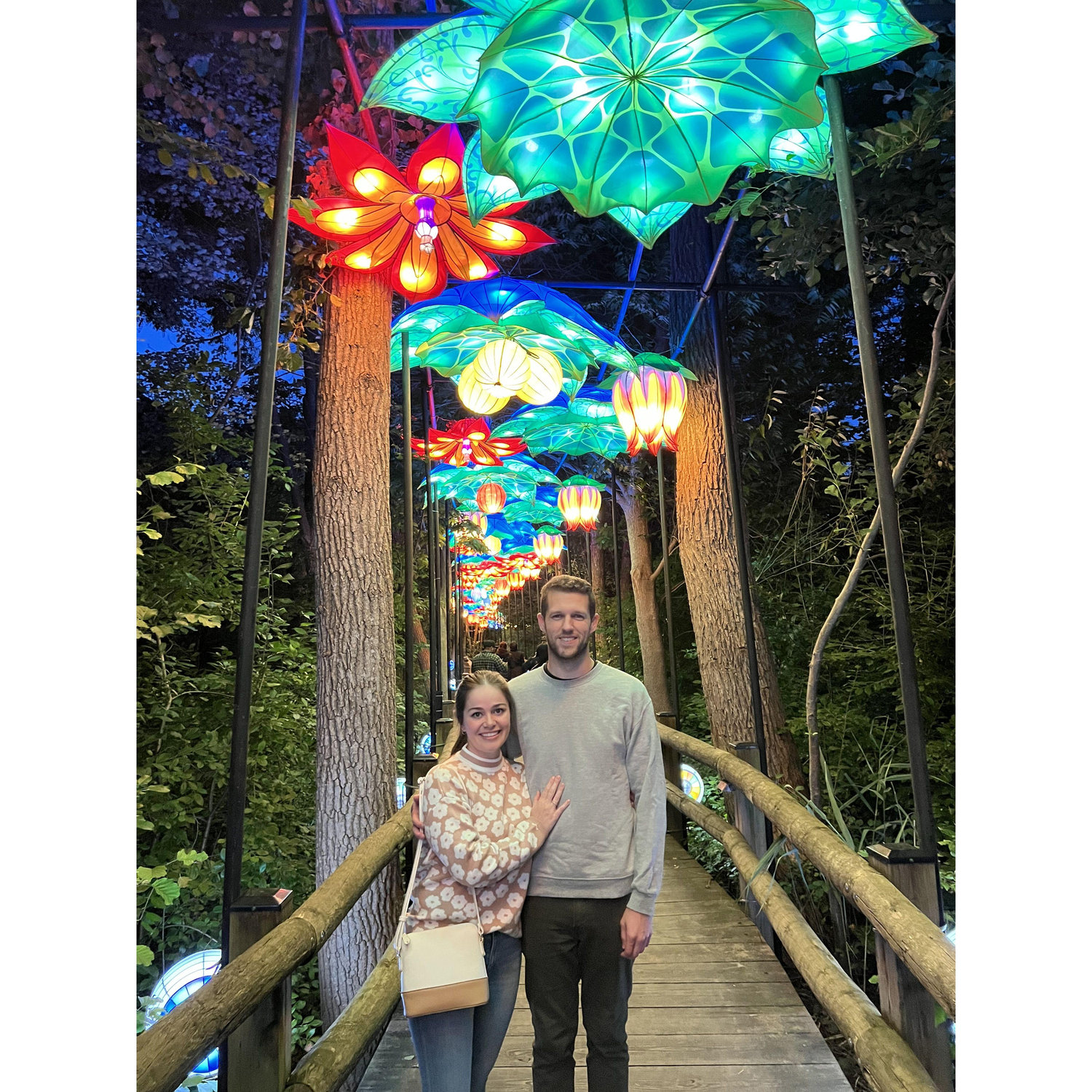 Boerner Botanical Gardens China Lights Exhibit