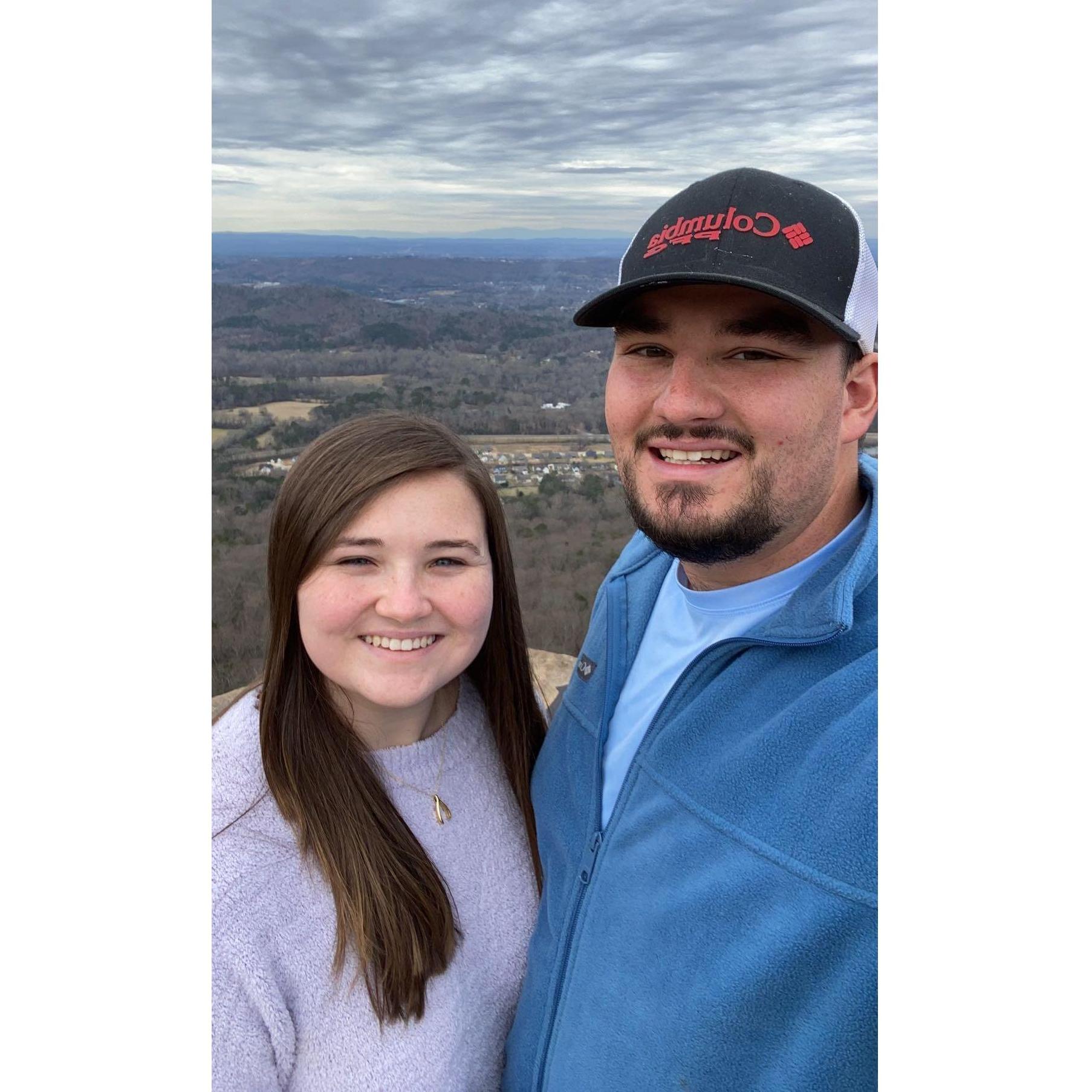 He surprised me with a day trip to Rock City, Lookout Mountain, GA