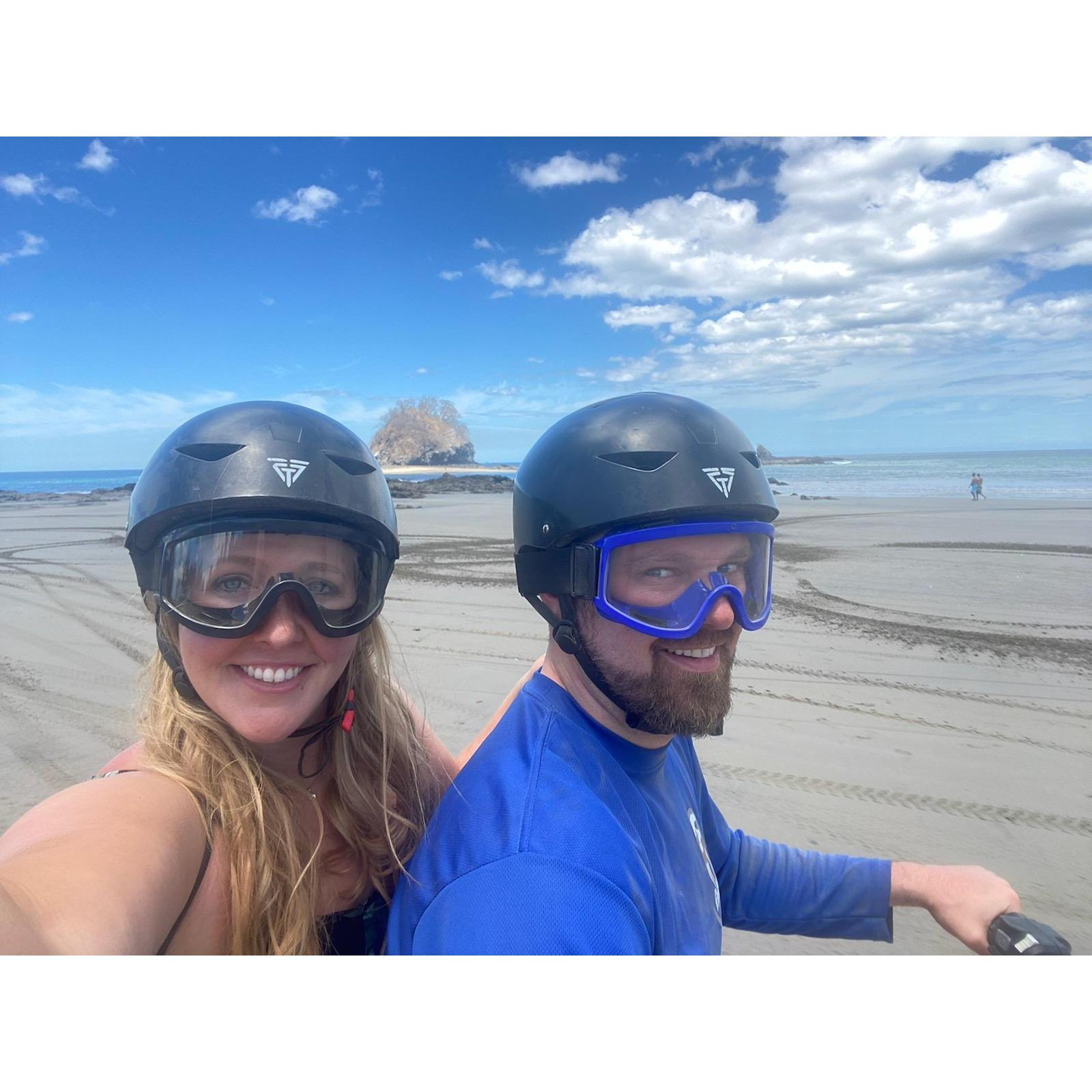 ATV in Costa Rica at Conner and Sydneys wedding!