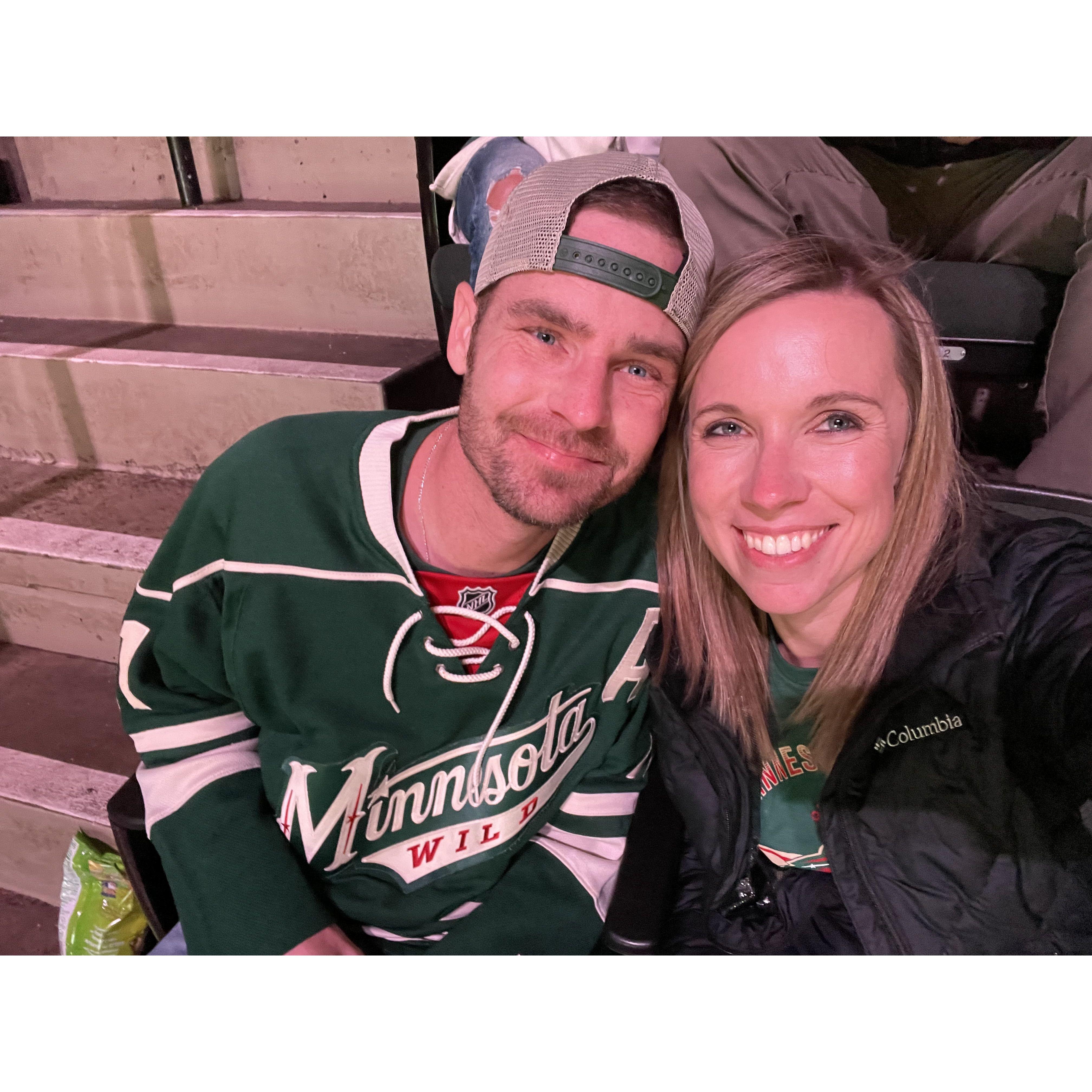 First Wild game together