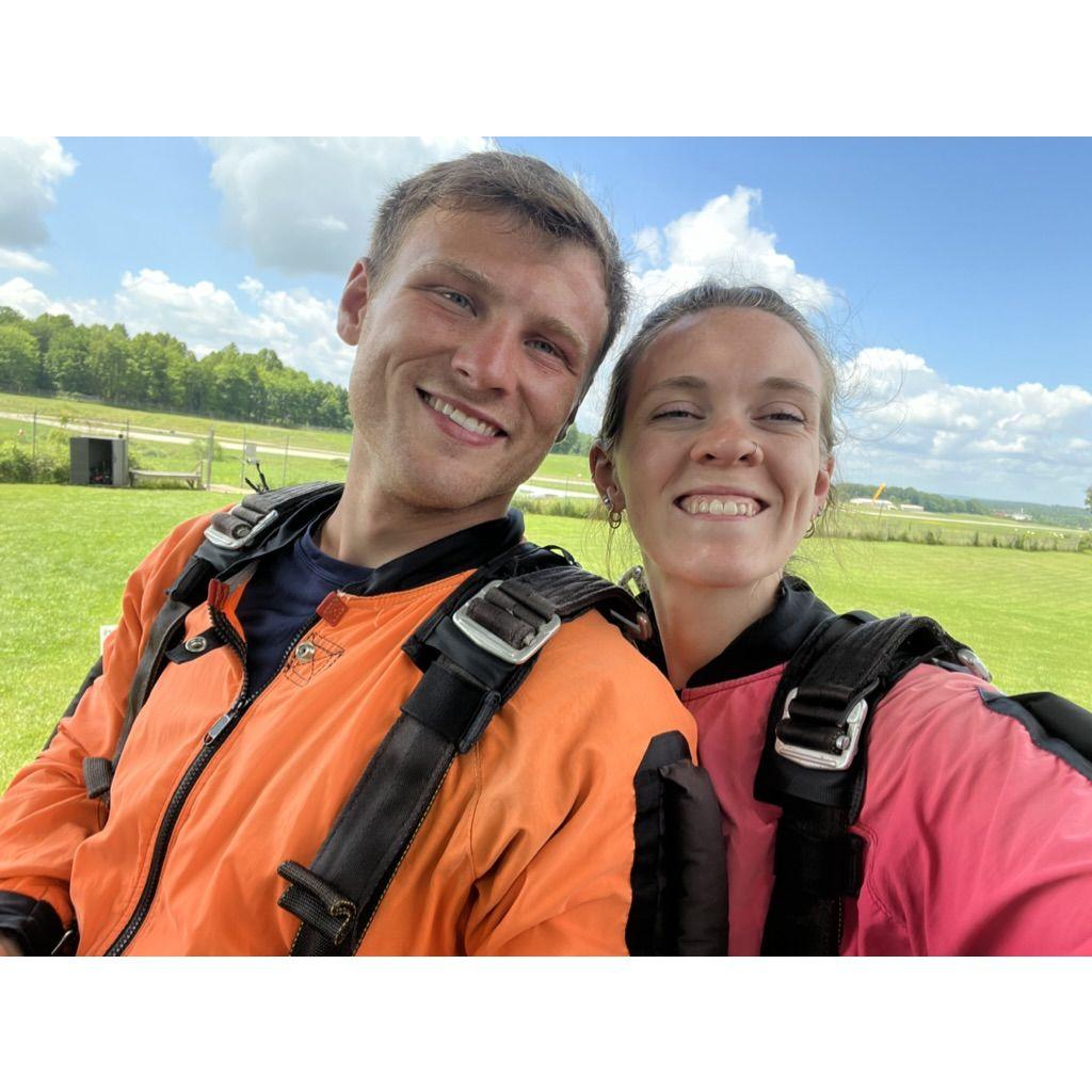 Skydiving on the 4th of July!