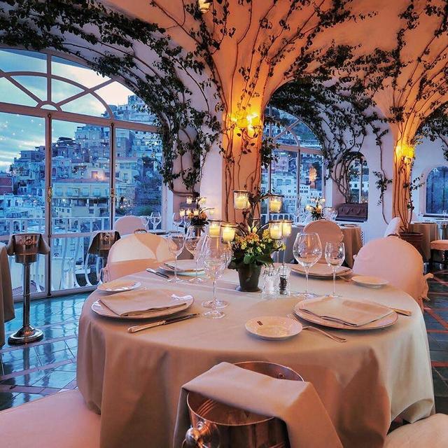 Candlelit Dinner at La Sponda, Positano