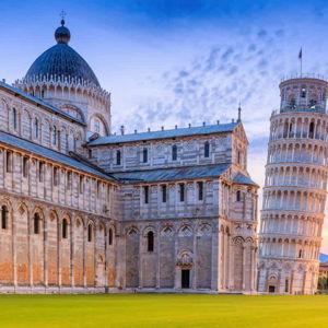 Leaning Tower of Pisa and Cathedral