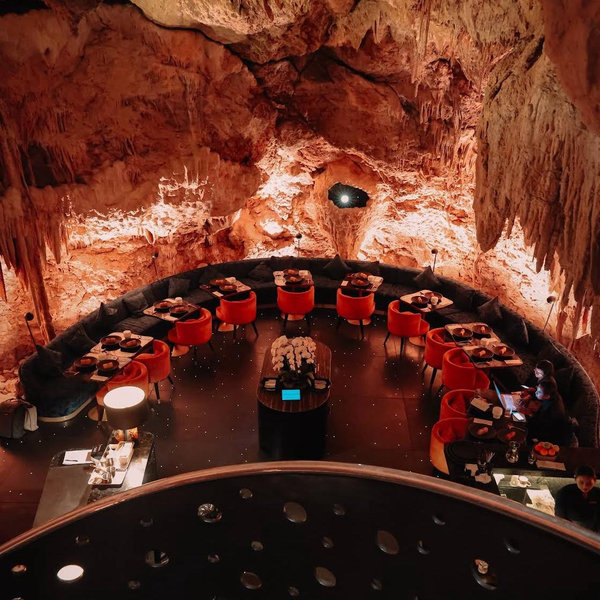Dinner at The Cave