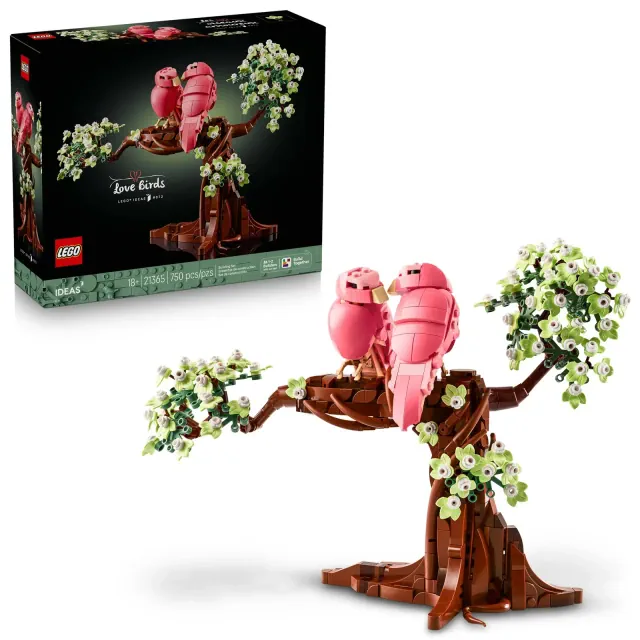 LEGO Ideas Love Birds Building Set for Adults 21365