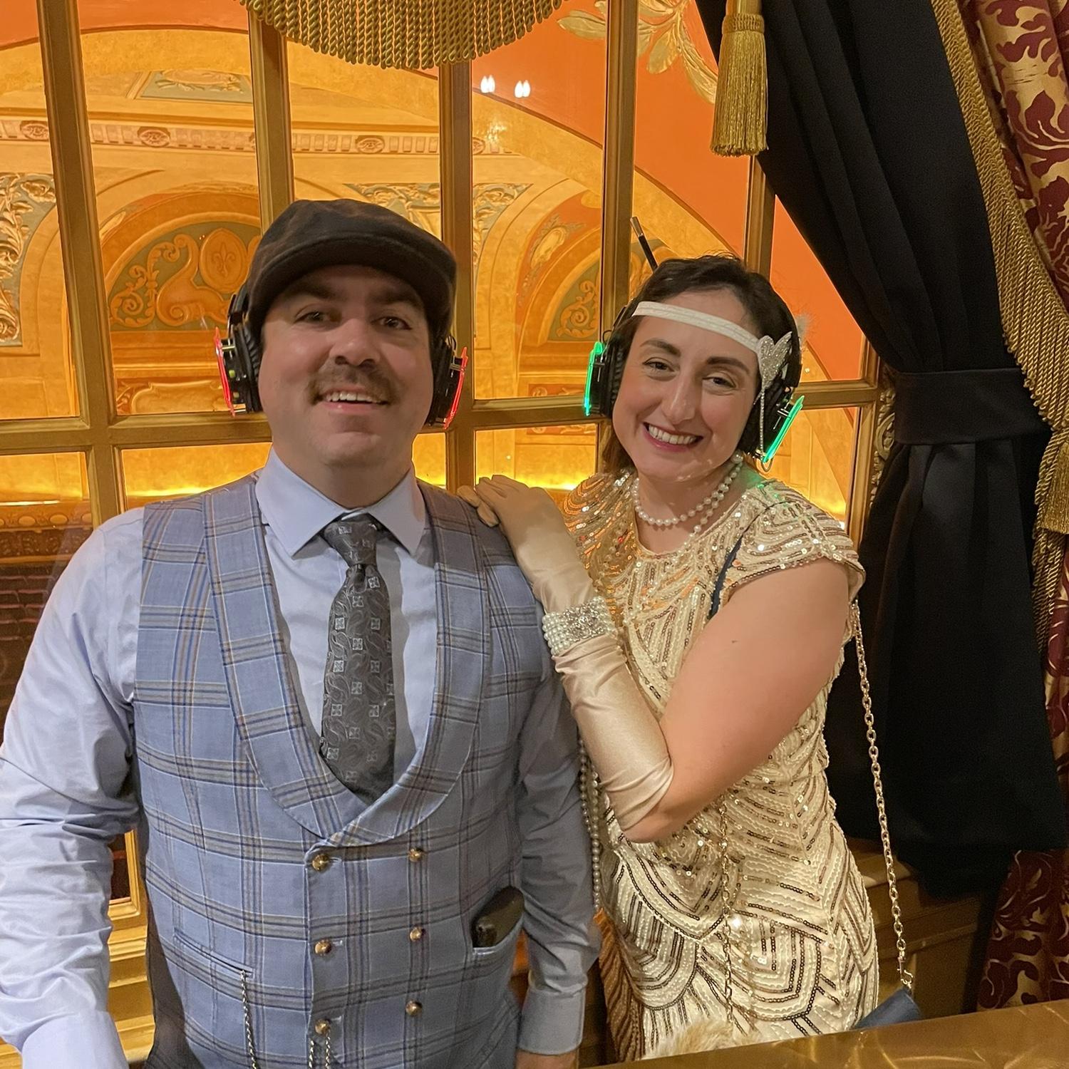 Roaring 20's Silent Disco at Shea's - We love a good silent disco!