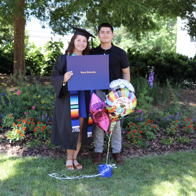 Brittany Graduating College