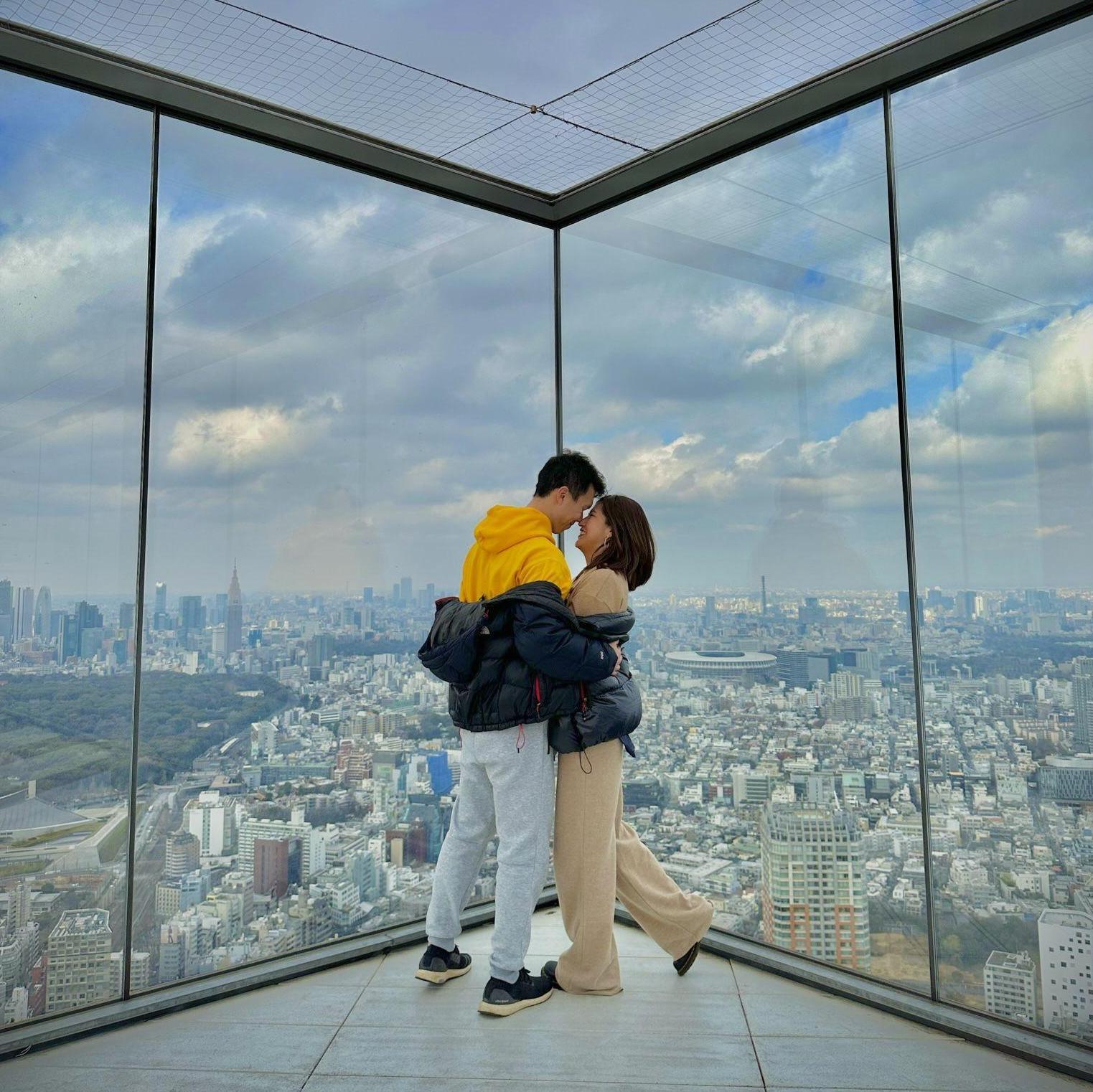 Great photo at Tokyo Shibuya Sky.