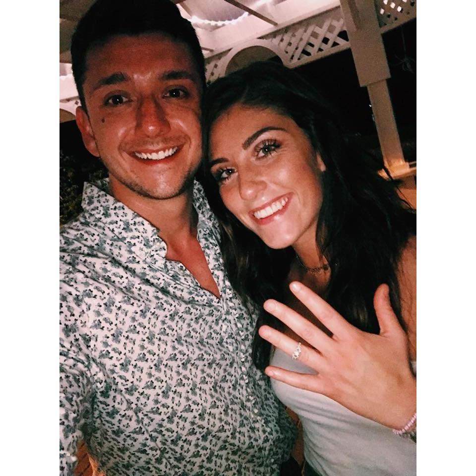 The Engagement! The ring was a bit too small :)